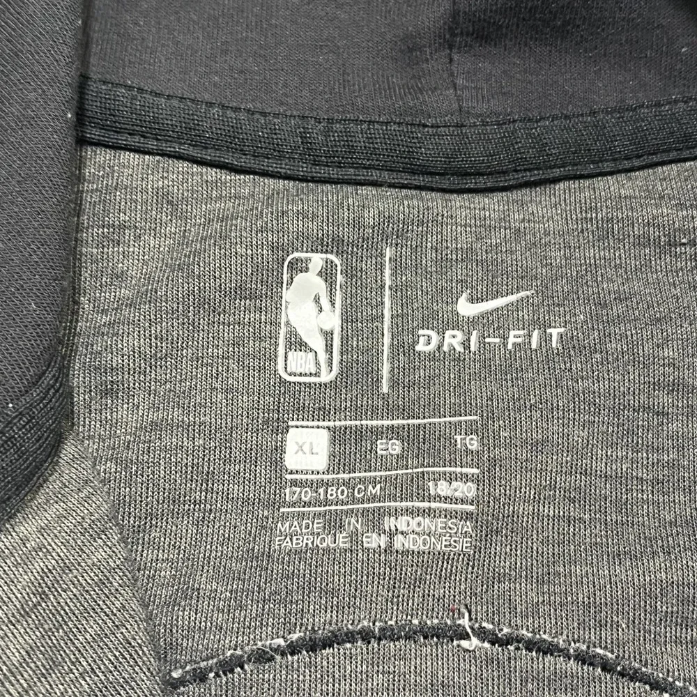 Nike Brooklyn‎ Nets Dri Fit Performance Full Zip Hoodie Youth XL Black Showtime
